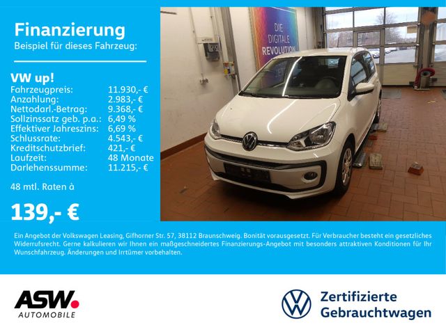 Volkswagen up! move up! 1.0 MPI Klima RFK SHZ GRA PDC