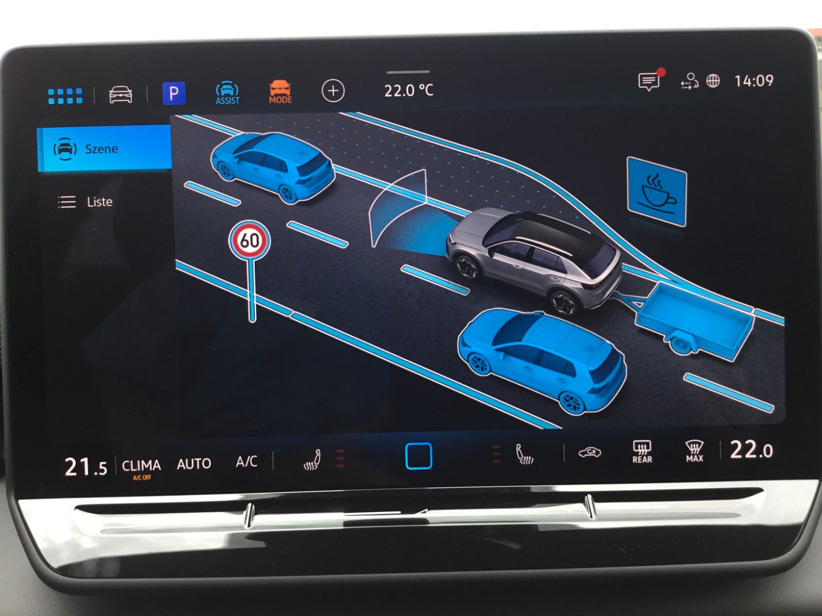 Fahrzeugabbildung Volkswagen T-Roc 1.5 eTSI DSG R-Line+AHK+LED+Navi+18"+Kessy