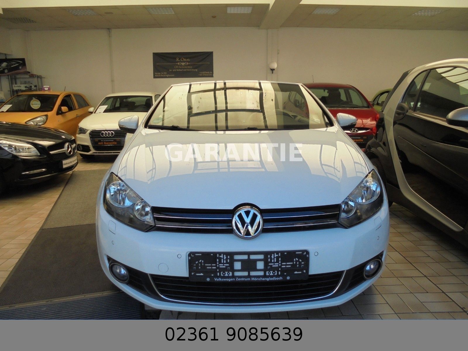 Fahrzeugabbildung Volkswagen Golf VI Cabriolet Lounge Klima/Leder/Shz/Navi/