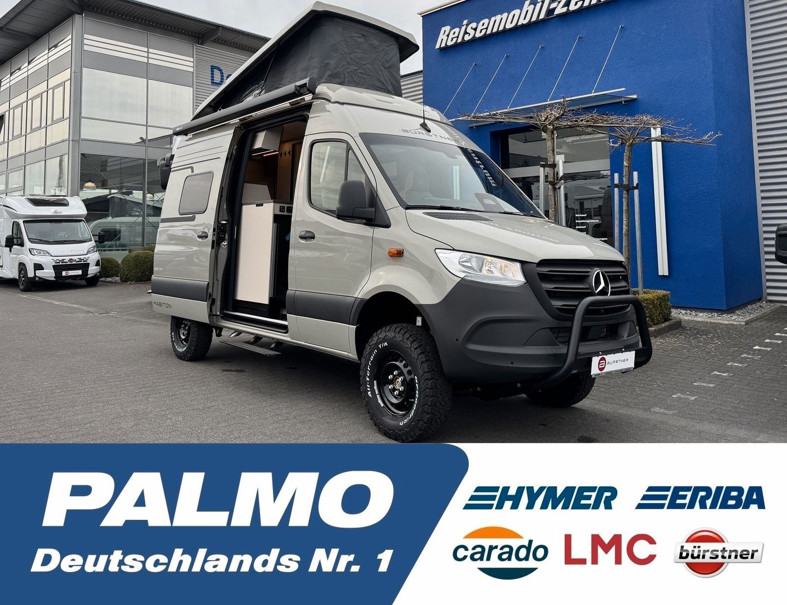 Fahrzeugabbildung Bürstner Habiton Mercedes HMX 6.0 Allrad 4x4 Schlafdach !
