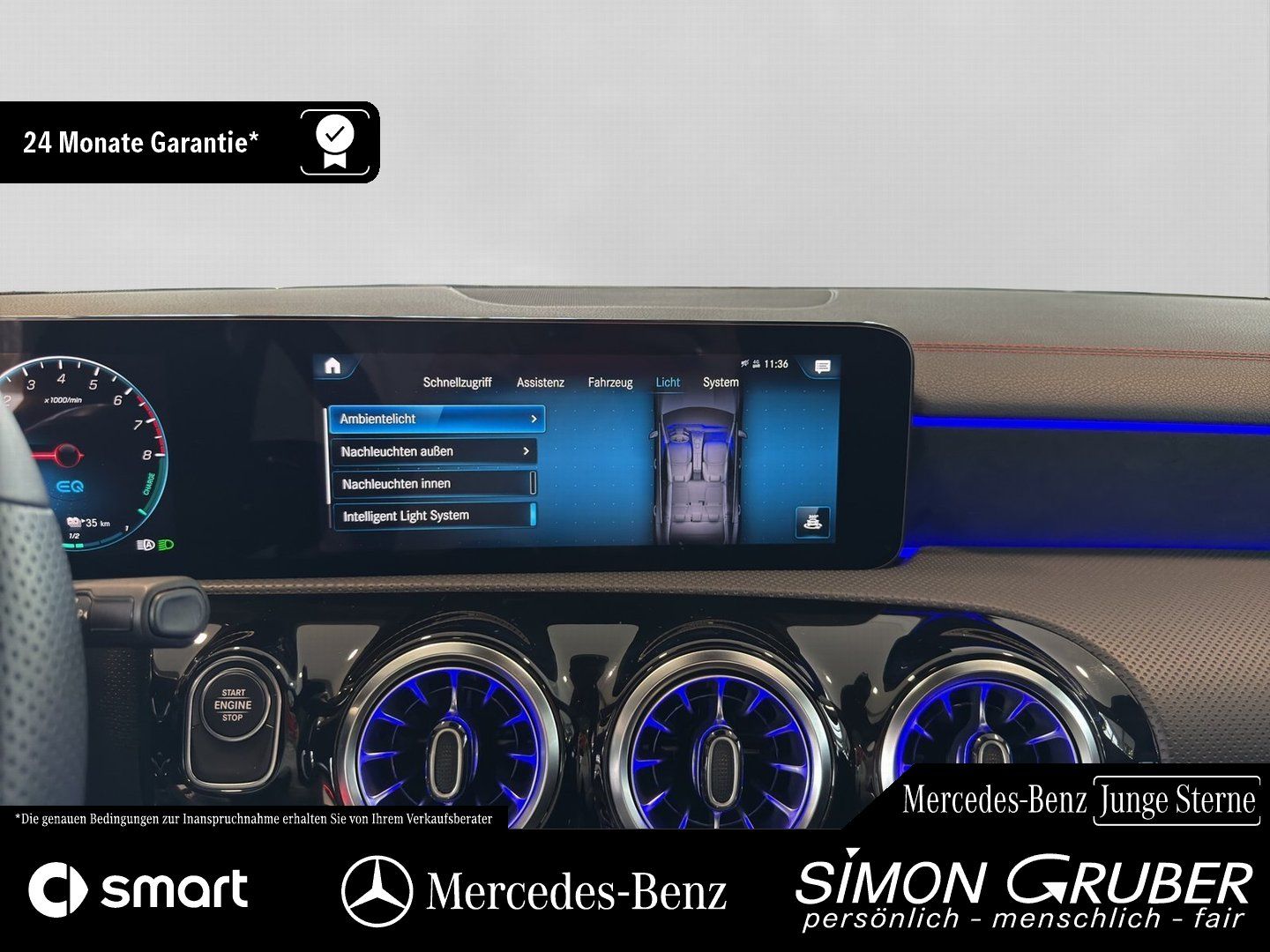 Fahrzeugabbildung Mercedes-Benz CLA 250 e AMG Night Pano Multibeam Ambi Kamera