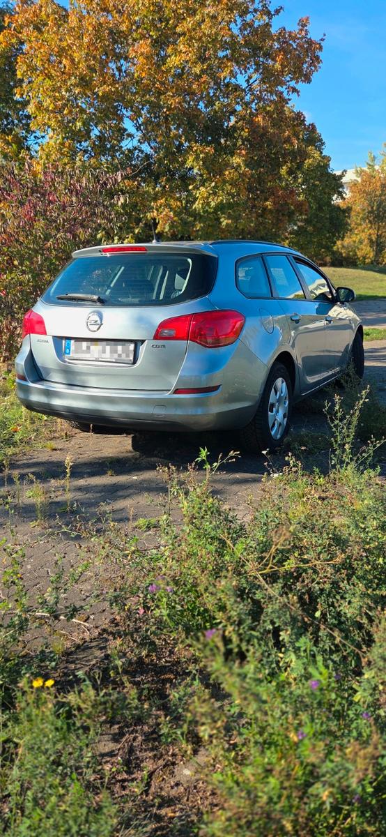 Opel Astra 2011 — вигляд ззаду
