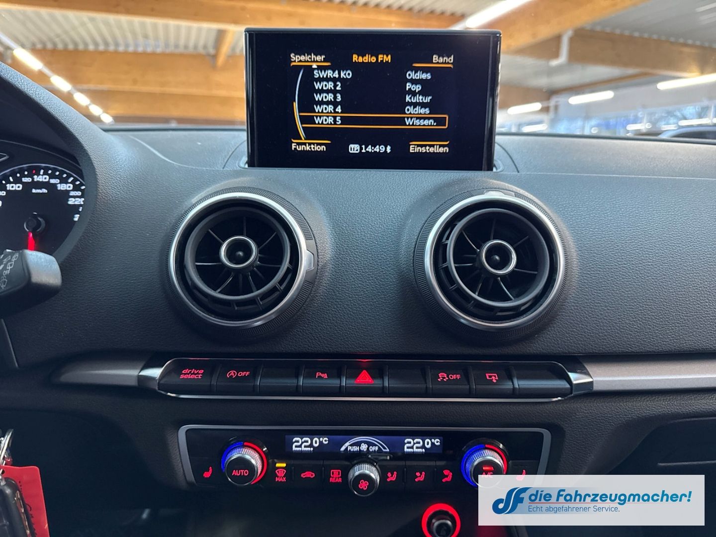 Fahrzeugabbildung Audi A3 Sportback Ambition S line Bi-Xenon 2-Zonen-Kl