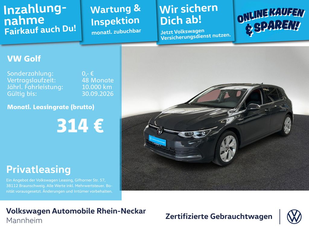 Golf VIII 2.0 TSI Style DSG App-Connect  PDC LED