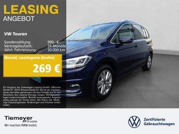 Volkswagen Leasingangebot: Volkswagen Touran 2.0 TDI DSG HIGHLINE PANO AHK ST.HEIZ IQ.