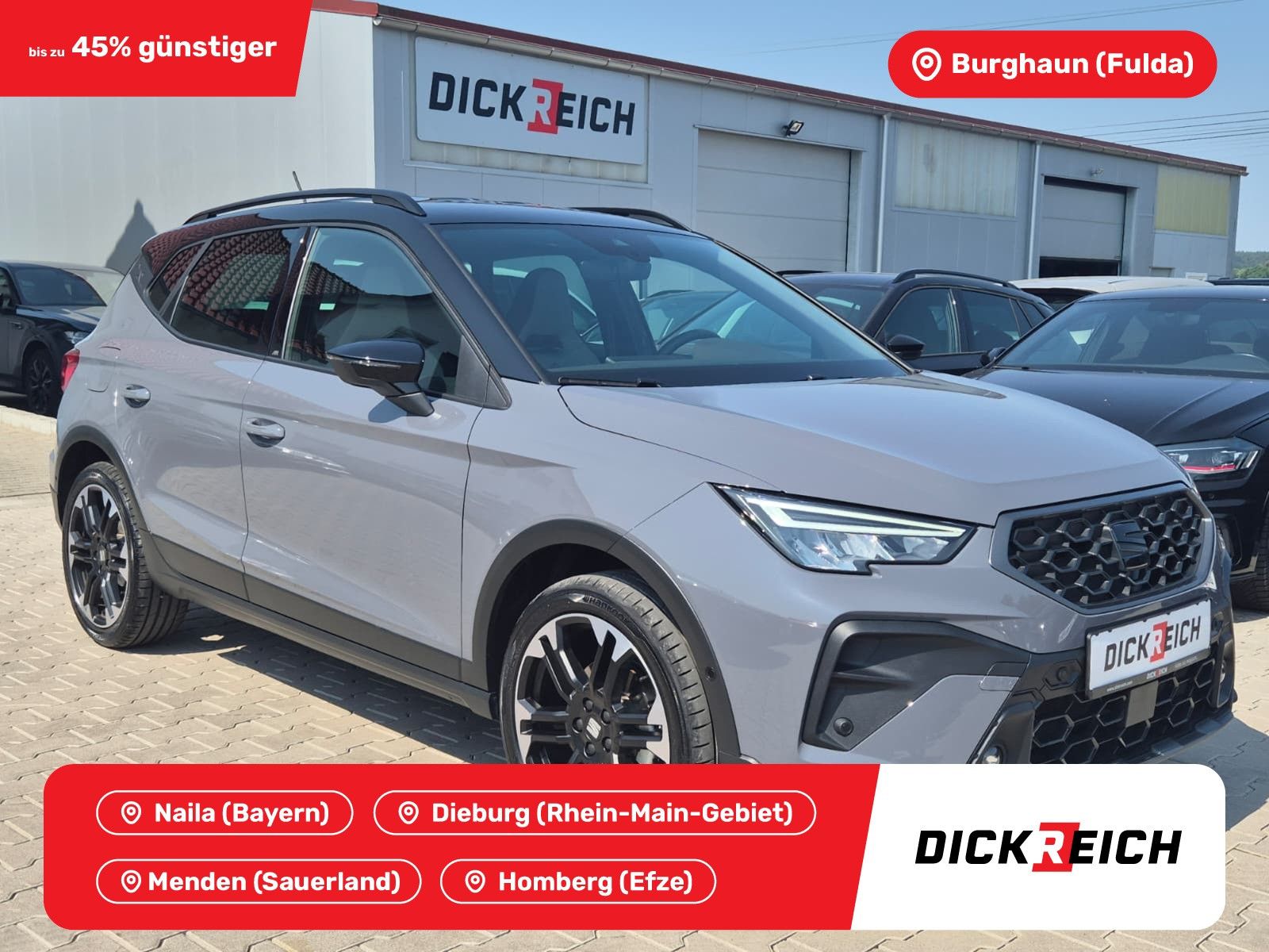 Fahrzeugabbildung SEAT Arona 1.5 TSI DSG FR Black Edition*LED*ACC*AHK*