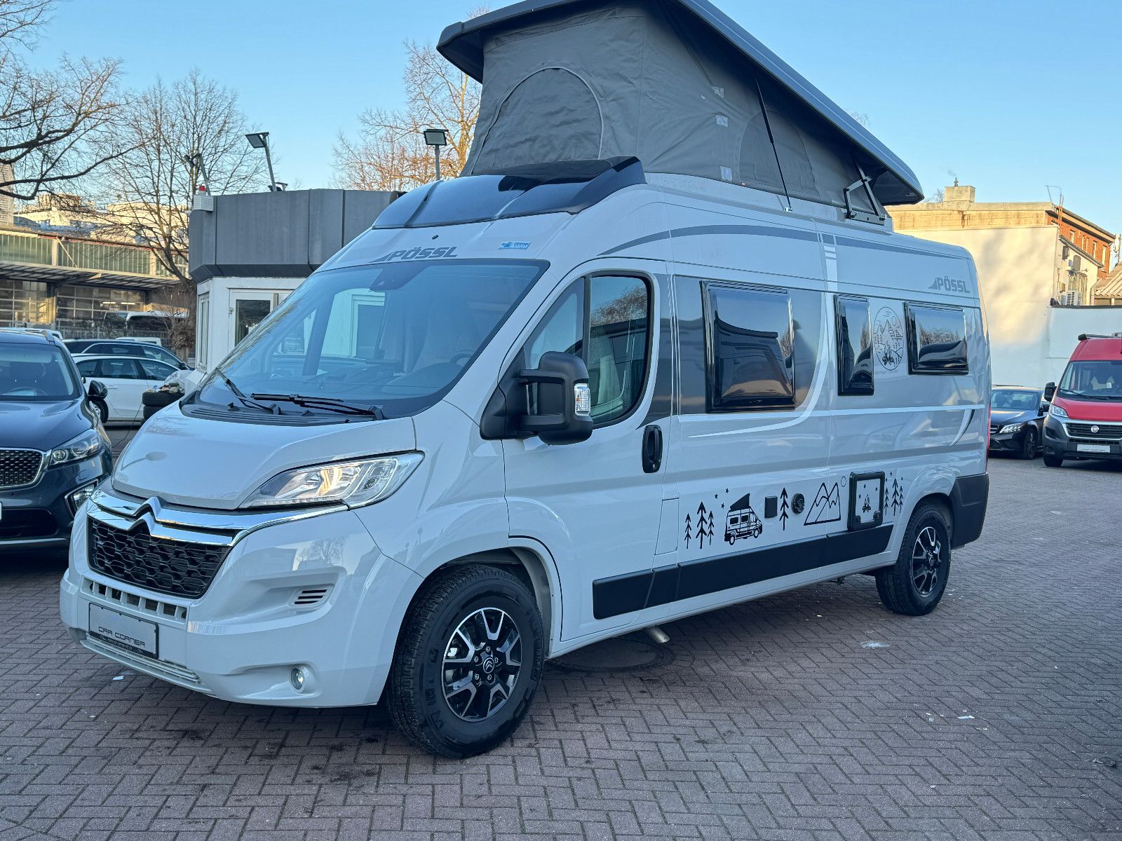 Fahrzeugabbildung Pössl 600 2WIN R PLUS CITROEN SCHLAFDACH AHK KAMERA