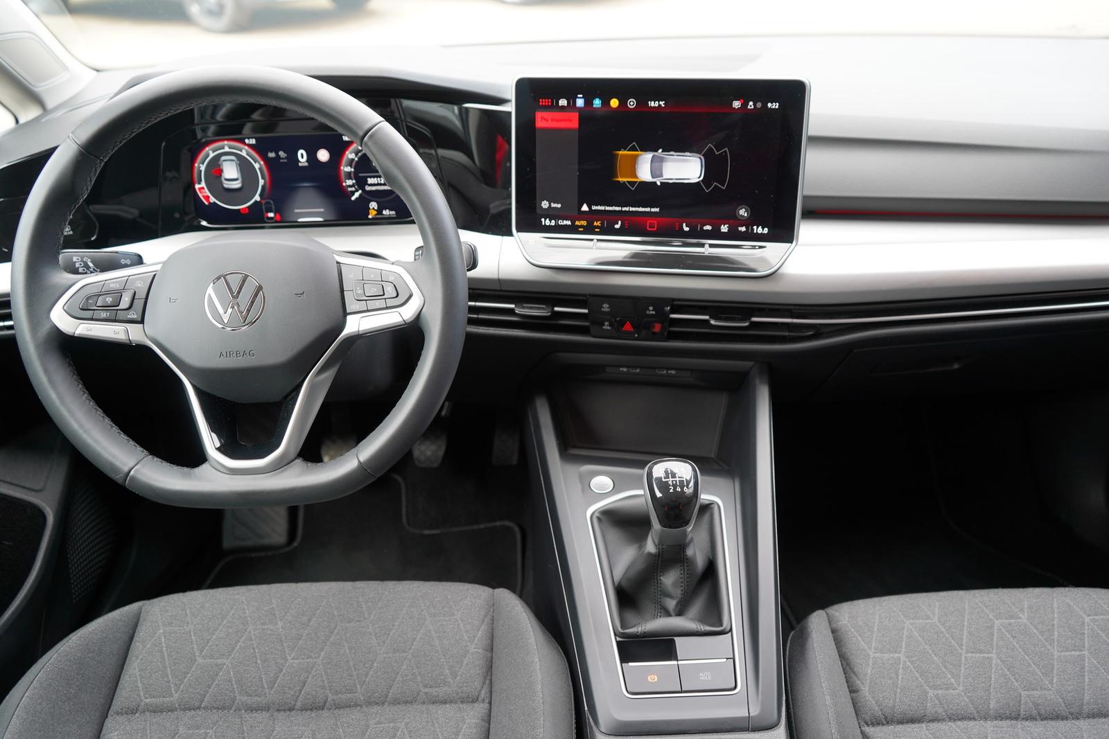 Volkswagen Golf VIII 1.5 16V TSI Life LED ACC App Connect, миниатюра 10