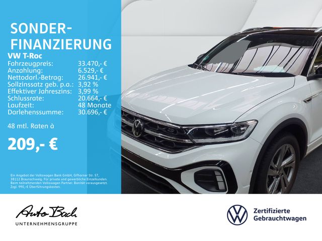 Volkswagen T-Roc 2.0 TDI DSG R-Line, Navi, LED, AHK, Rückfa