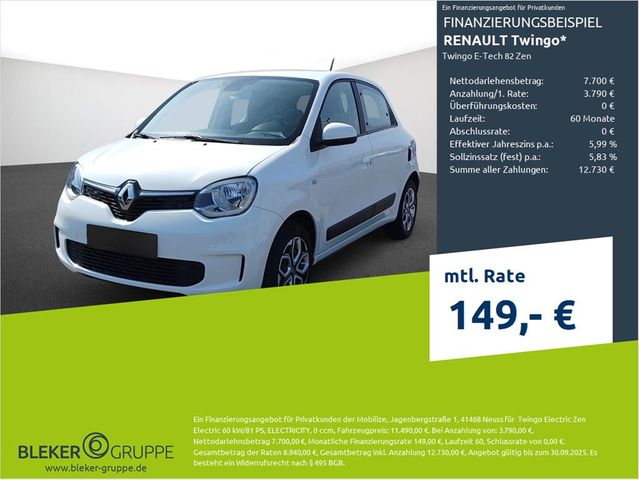 Renault TWINGO E-TEC h 82 Zen
