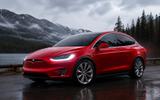 Tesla Model X 100D - - Tesla Model X aus 2018