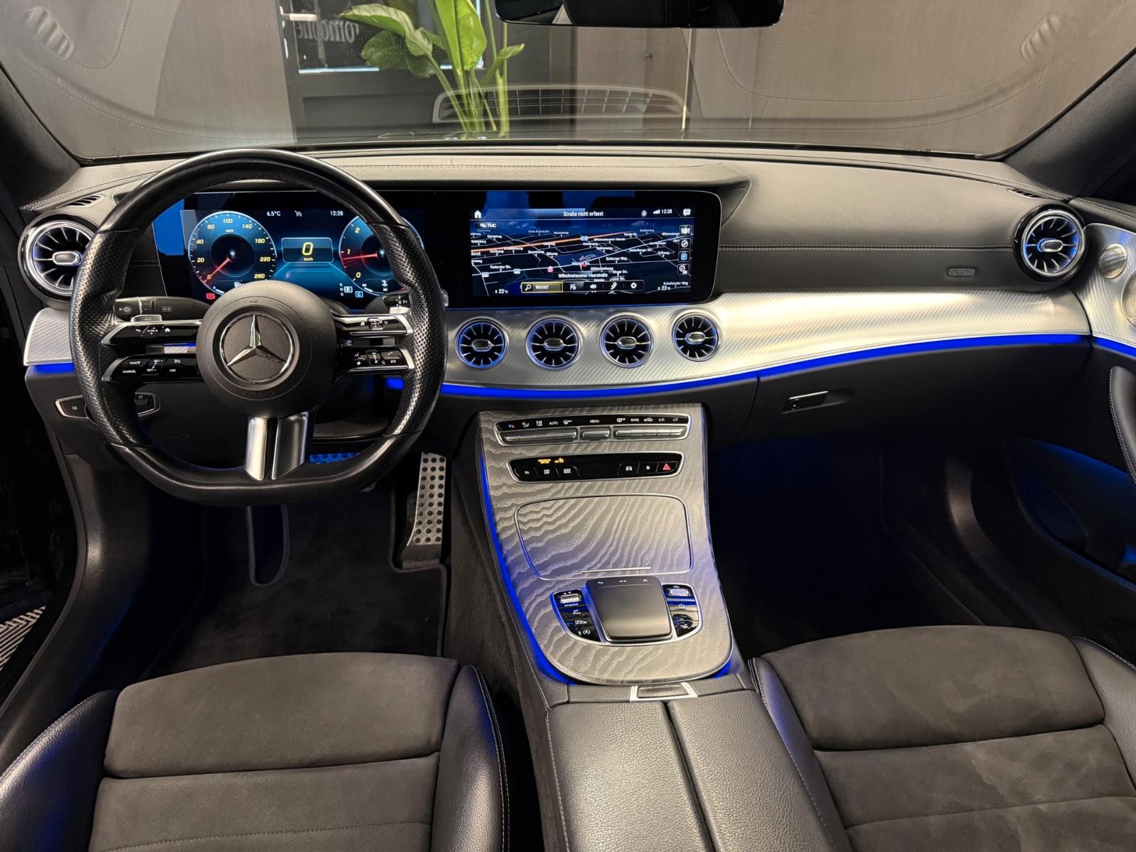 Mercedes-Benz E 220d Coupe AMG LED BURMESTER PANO.KAMERA NIGHT