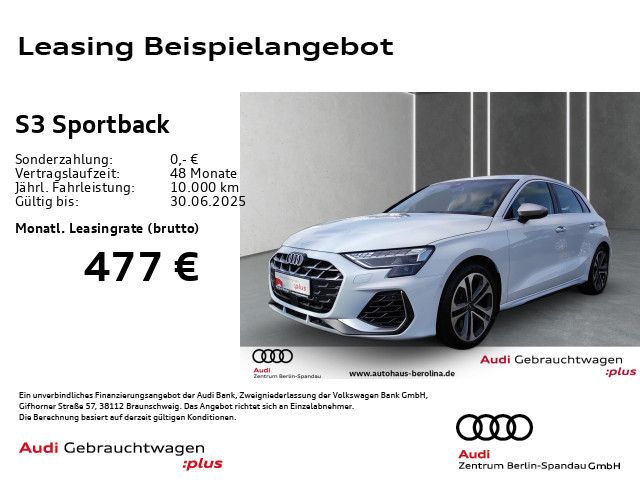 AUDI S3 Sportback *Virt.C+*NAV+*GRA*PDC+*SHZ*