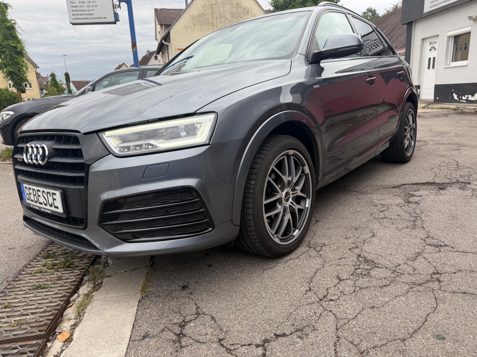 Audi Q3 2.0 TFSI quattro S tronic S-LINE VOLL LED AHK