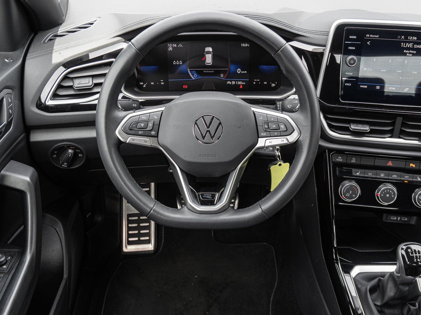 Volkswagen T-Roc 1.0 TSI R-Line ACC AMBIENTE SHZ 17ALU PDC, миниатюра 11