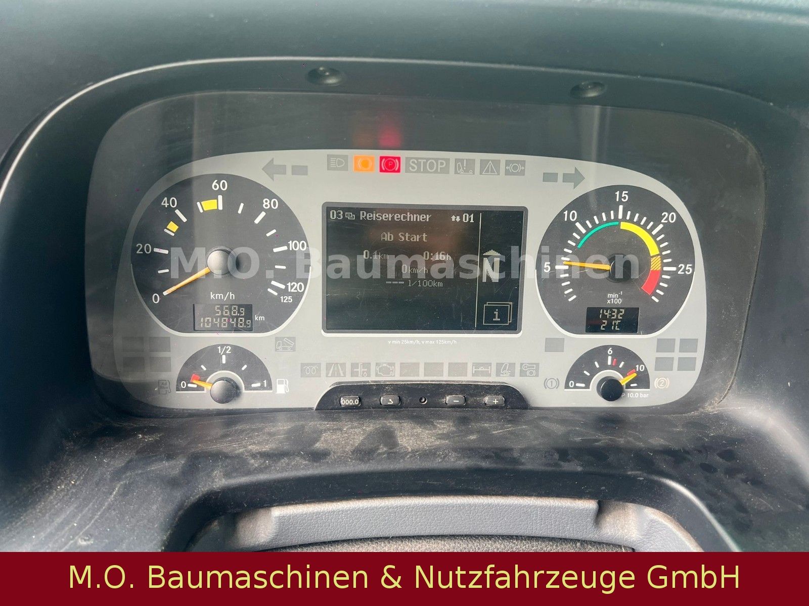 Fahrzeugabbildung Mercedes-Benz Actros 2541 / Saug & Spühlwagen Kroll /13.000L