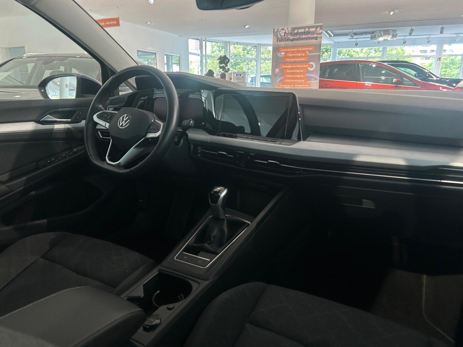 Volkswagen Golf VIII Lim. 1.0 Life SHZ ACC APP LED VIRTUAL, миниатюра 11
