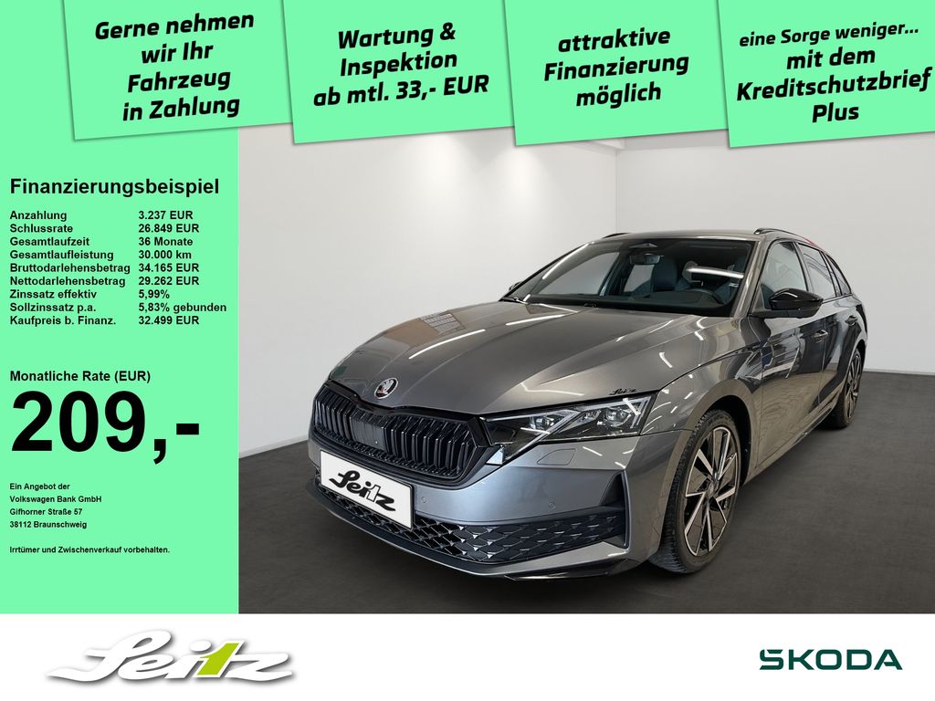 Octavia Combi 2.0 TDI Sportline *AHK*HEAD-UP*MAT