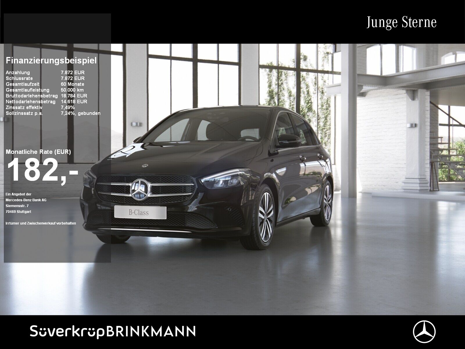 MERCEDES-BENZ B 250 e PROGRESSIVE AHK DISTR KAMERA SPUR PDC