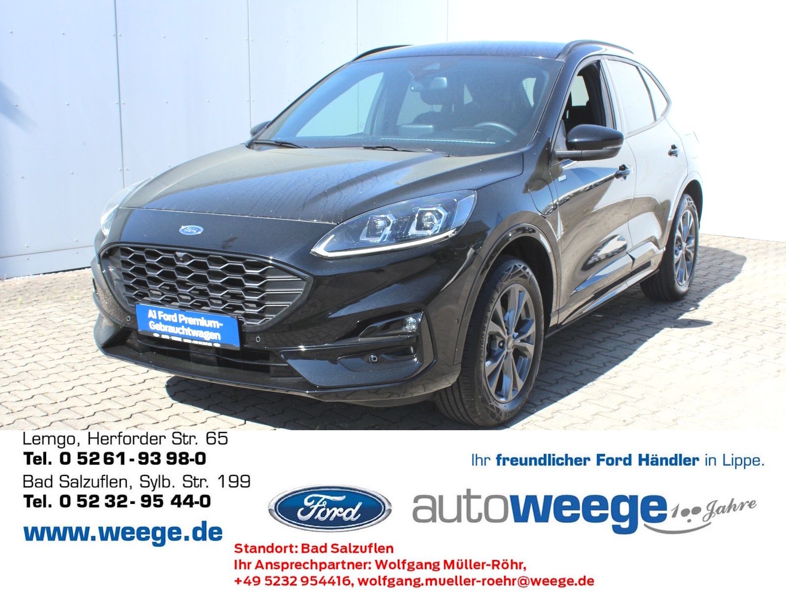 Fahrzeugabbildung Ford Kuga Plug-In Hybrid ST-Line X 2,5 Duratec