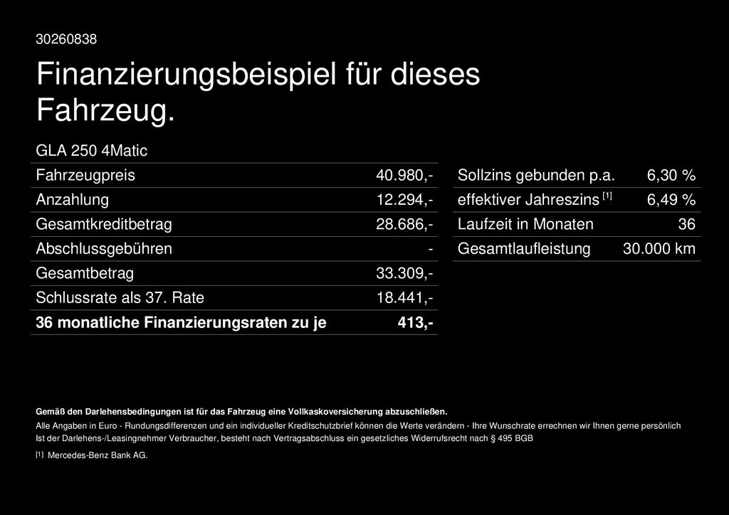 Fahrzeugabbildung Mercedes-Benz GLA 250 4M AMG Premium+ Pano Bur Multibeam HUD
