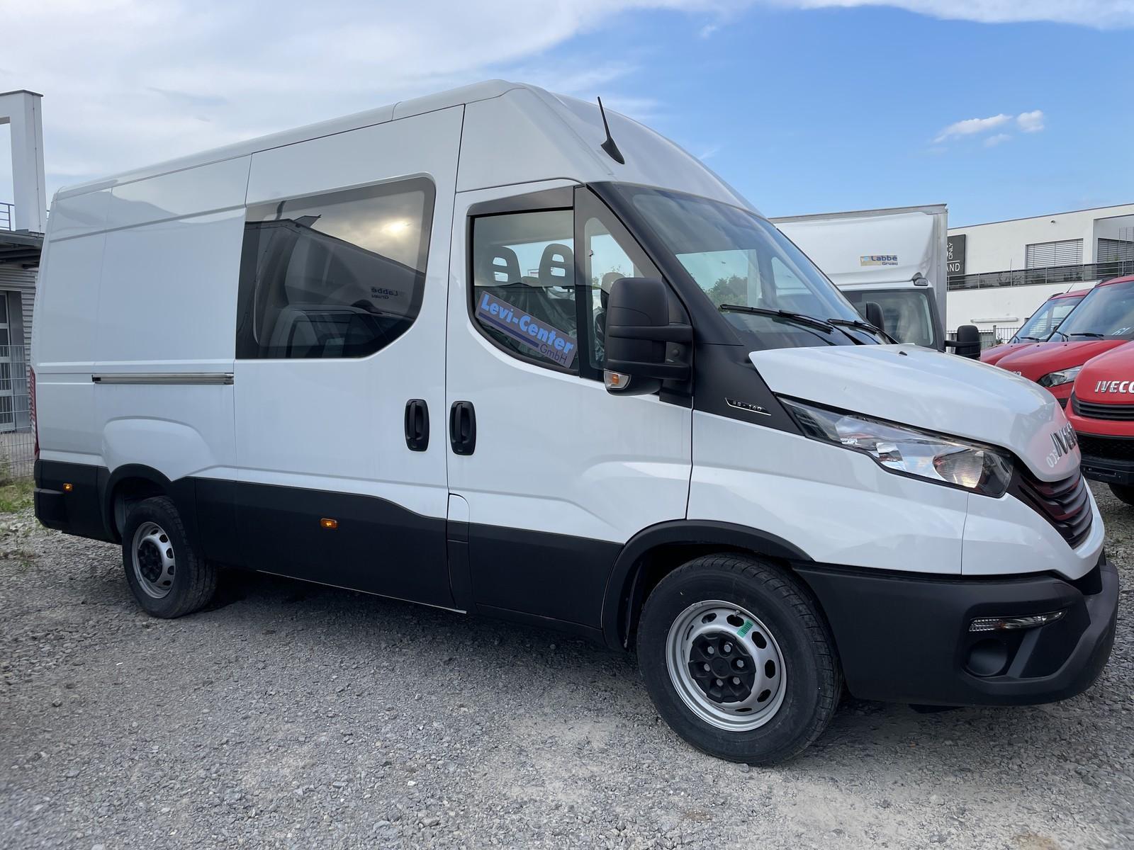 Iveco 35S14 DOKA H2 3520/4100 Klima 7-Sitzer 3-Stück