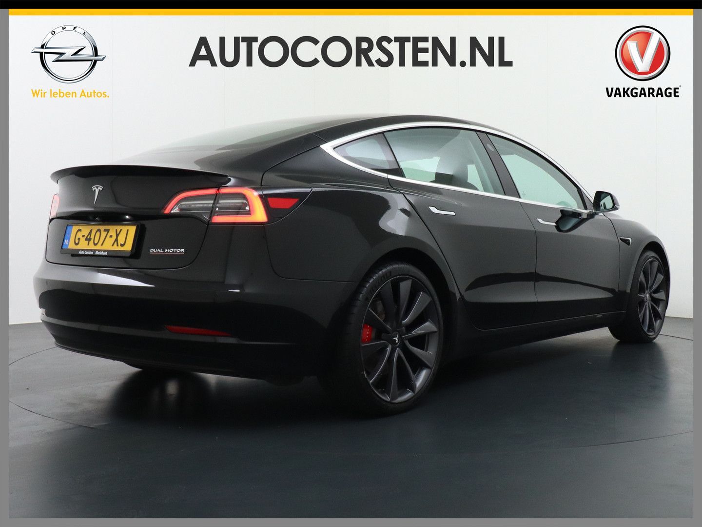 Tesla Model 3 Performance 513pk 0-100kmh in 3,4 sec. 2 imagem 2
