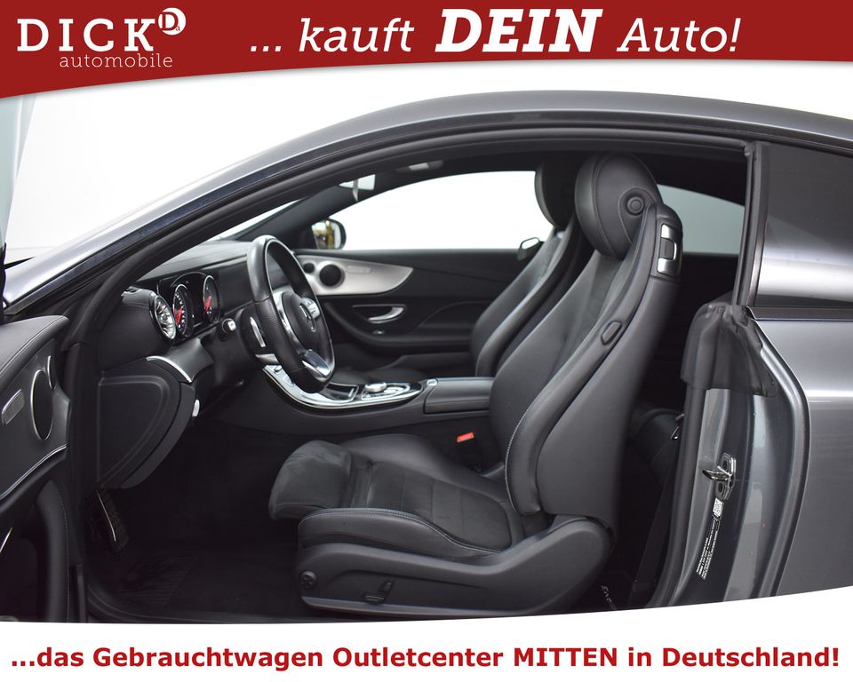 Mercedes-Benz E 220 d Coupe 9G 2X AMG Line NIGHT+KAMERA+LED+20"