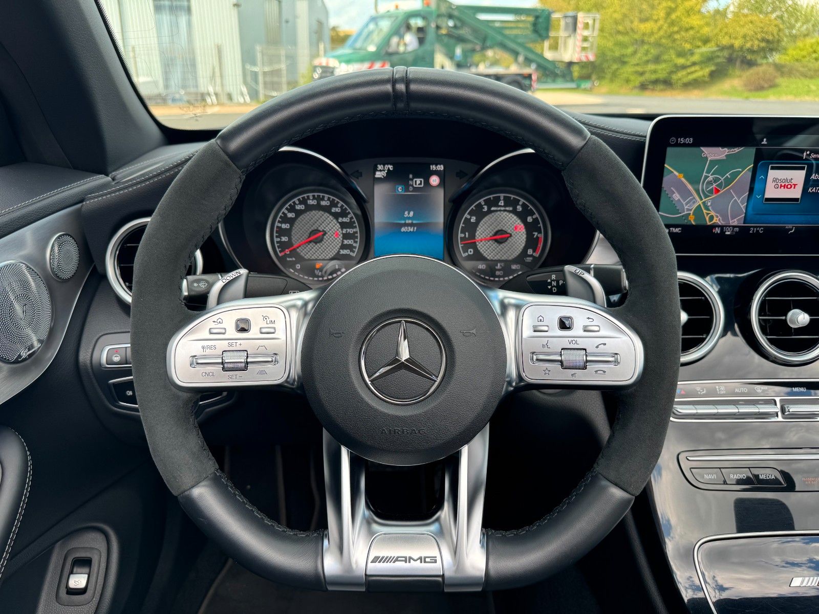 Fahrzeugabbildung Mercedes-Benz C 63 Cabrio Drivers+Burm+S-Klima+Memory+MBeam
