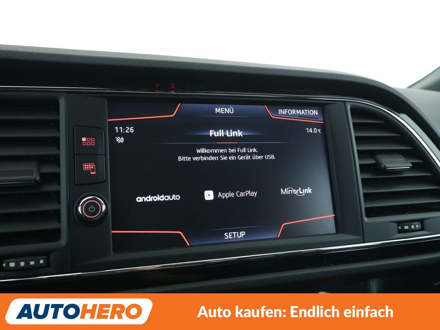 Seat Leon 2.0 TSI FR Aut.*NAV*LED*ACC*PDC*SHZ*PANO*