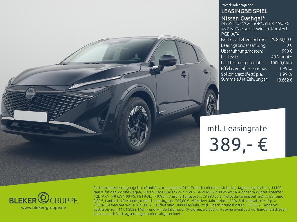 Nissan Qashqai MY24 1.5 VC-T e-POWER 190 PS 4x2 N-Conn