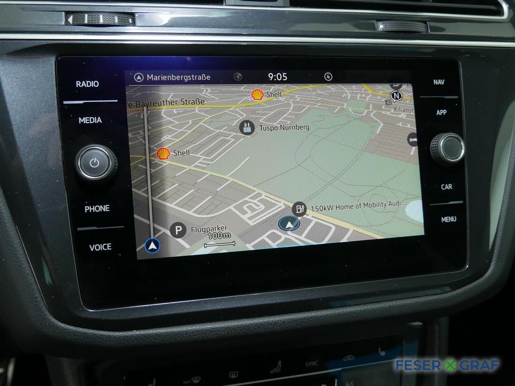 Volkswagen Tiguan R-Line 2.0 TDI DSG Navi AHK Kamera LED, миниатюра 8