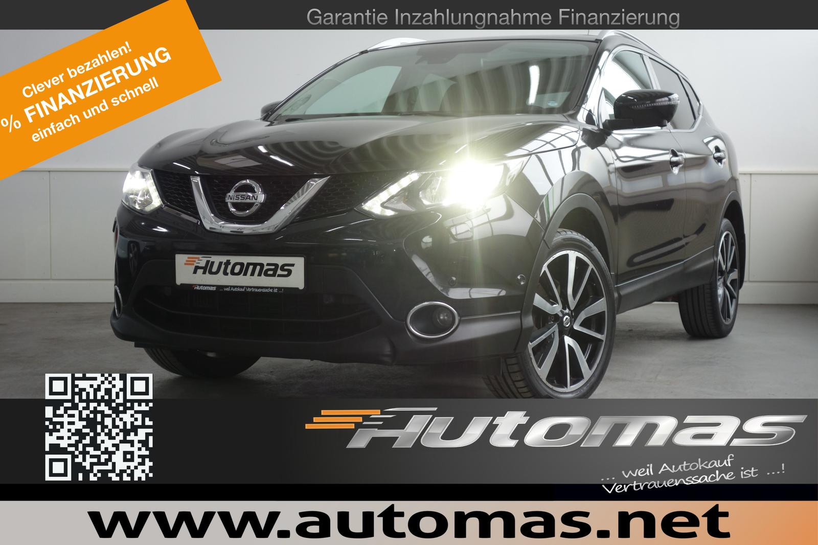 Nissan Qashqai Tekkna Xenon Leder Navi AHK R-Cam