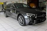 Mercedes-Benz E 300e T-Modell/AMG/Pano/AHK/Distronic+ - Mercedes-Benz E 300 mit Hybrid-Antrieb: Grau, Kombi