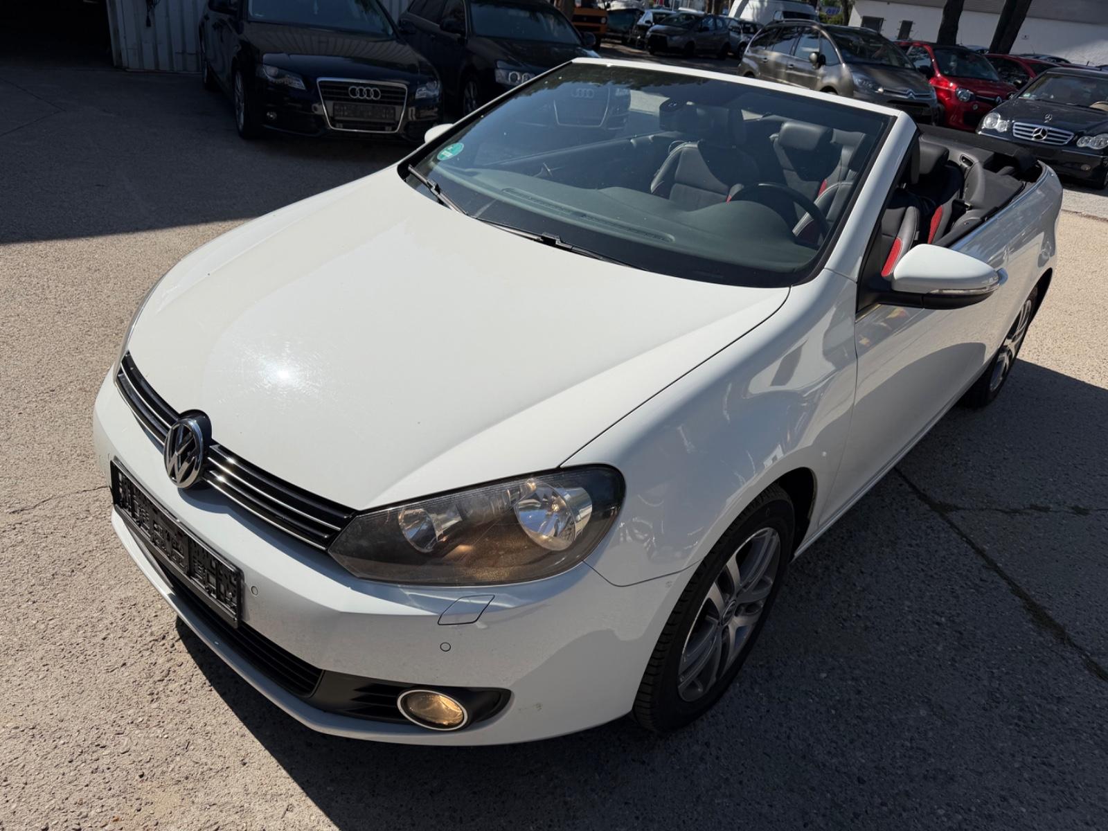 Volkswagen GOLF 1.4TSi CABRiO AUTOM.KliMA EL.VERDECK TÜVNEU