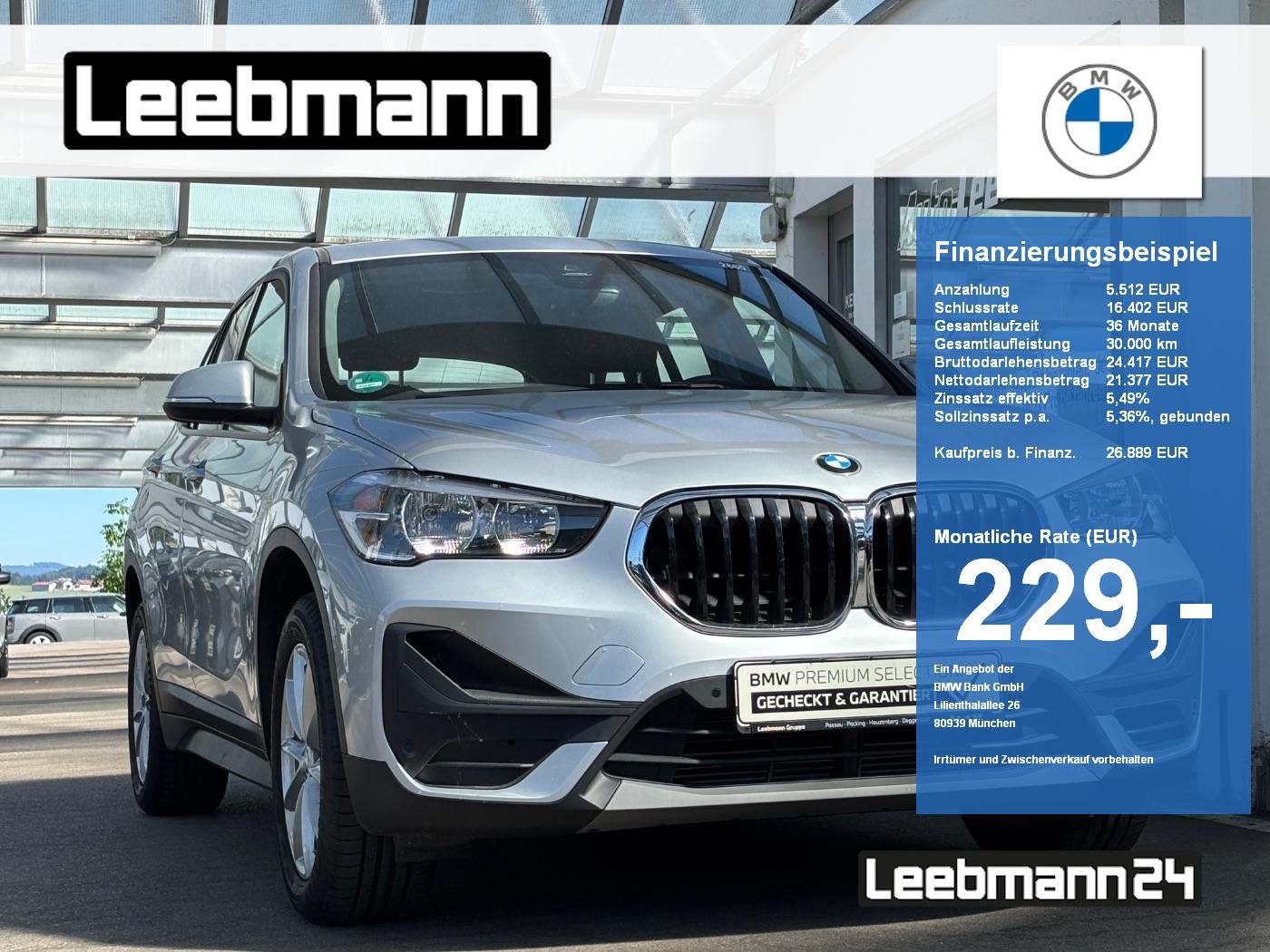 BMW X1 xDrive20i Advantage AHK/HUD/NAVI