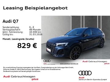 Audi Leasingangebot: Audi Q7 55 TFSI qu. S line tiptronic *HD-MATRIX*PANO*