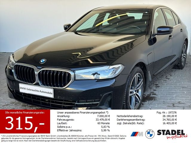 BMW 530e Limousine Navi.LED.360°.4-ZKlima.Parkas