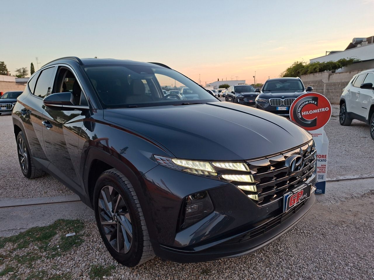 Hyundai HYUNDAI TUCSON 1.6 CRDI-136cv*B-LED*NAVY*RADAR imagem 3