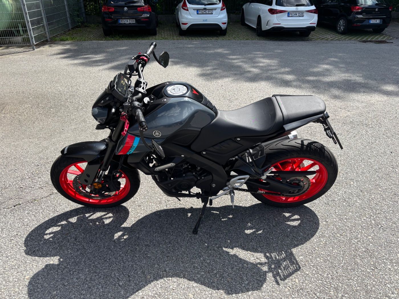Fahrzeugabbildung Yamaha MT 125 Modell 2021