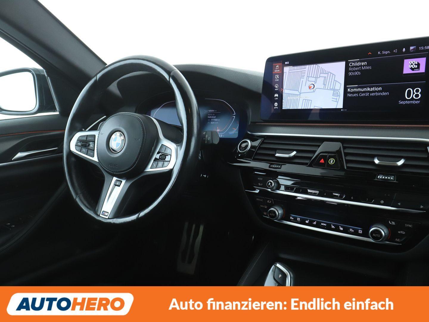 BMW 520 5er 520i Mild-Hybrid M Sport Aut.*NAVI*VC*HUD*, миниатюра 12