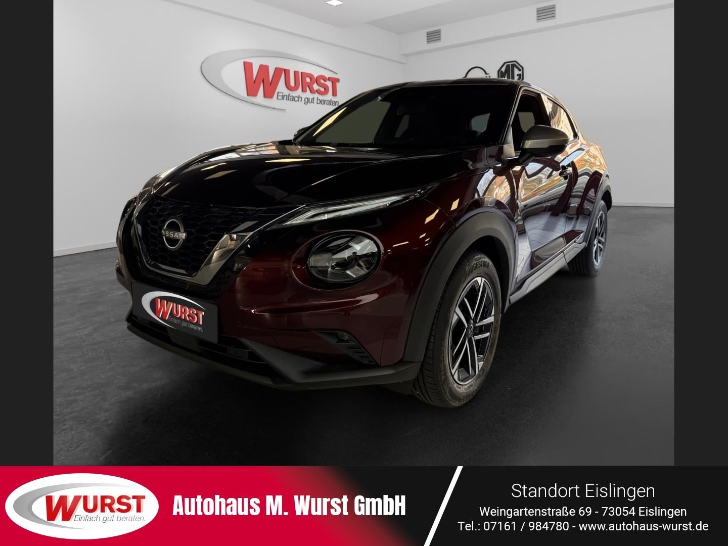 Nissan Juke N-Connecta 1.0 DIG-T 114 PS 6MT Rückfahrkam