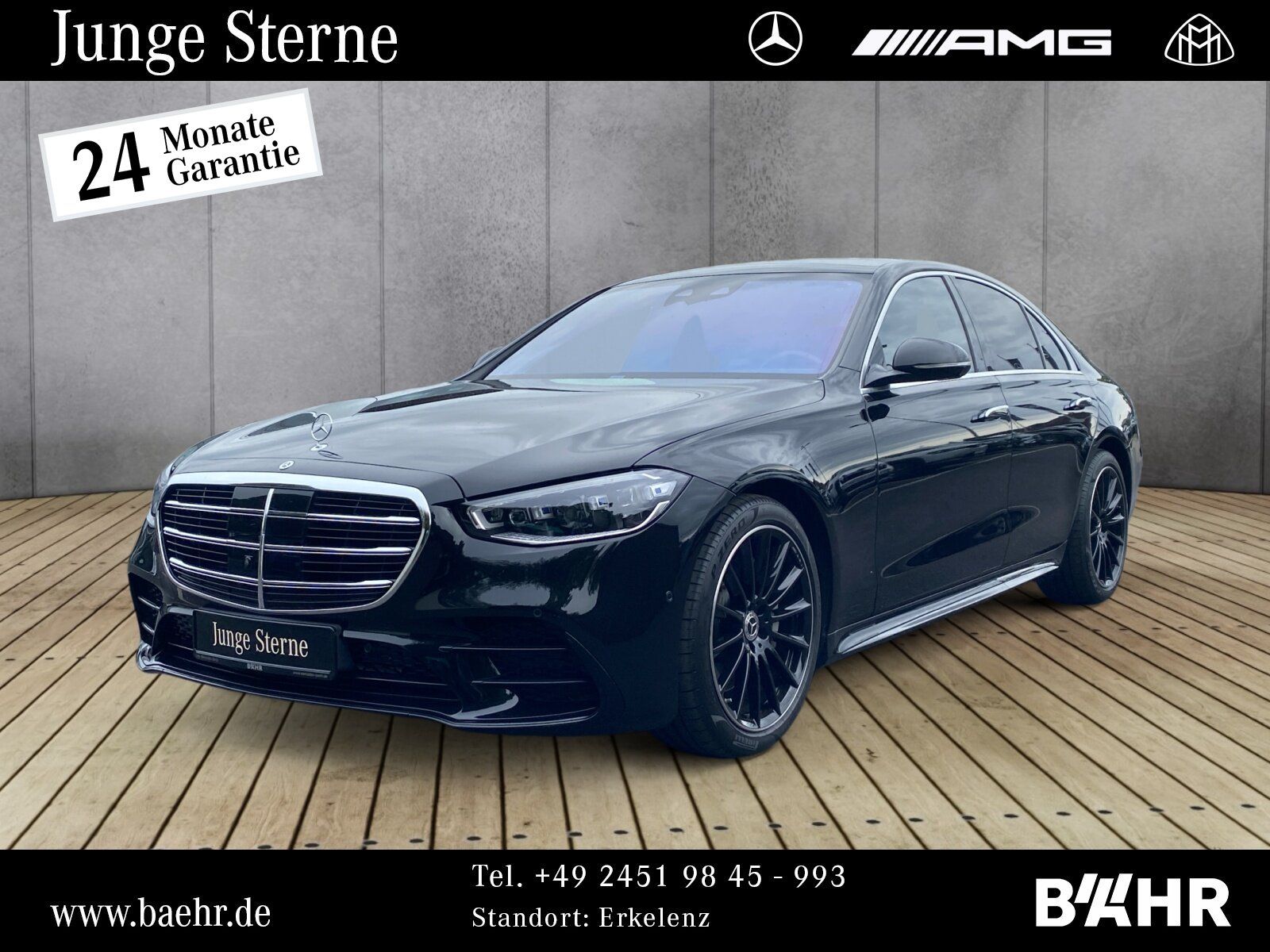 MERCEDES-BENZ S 580 4M AMG+Night/Burmester3D/Pano/DistronicBC
