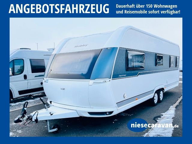 Hobby PRESTIGE 660 WFC HECKBAD DUSCHE Q-SITZGRUPPE