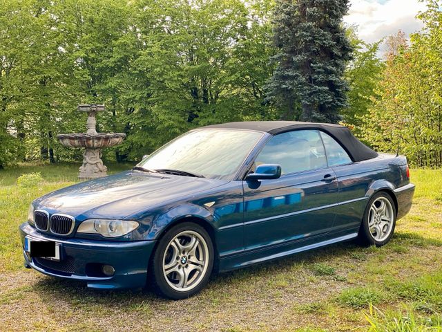 BMW E46 330ci Cabrio blau Vollausstattung