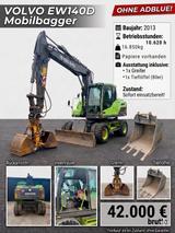 Volvo EW 140 D Mobilbagger Bagger inkl. Greifer - 2013 - Volvo Mobilbagger Ew