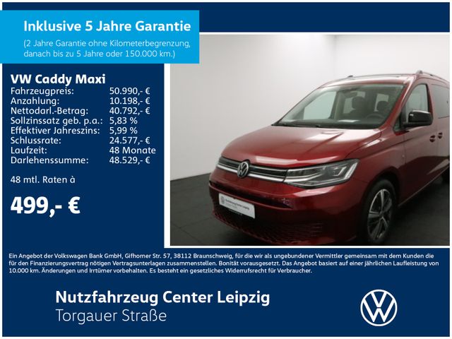 Volkswagen Caddy Maxi GOAL 7-Sitzer 1.5 l 85 kW TSI DSG