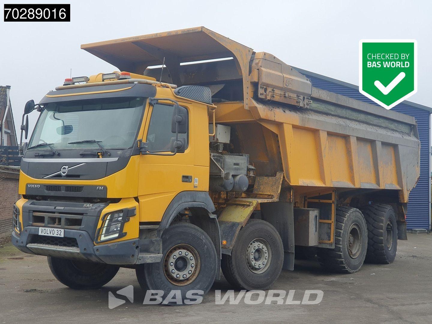 Volvo FMX 520 FMX 8X4 32m3 AJK Pusher 40Tons Payload B