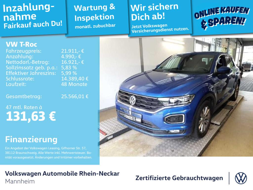 Volkswagen T-Roc 1.5 TSI R-Line DSG Navi AHK LED uvm