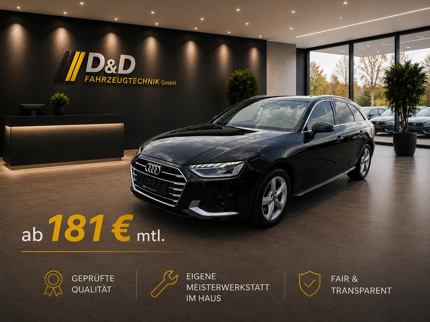 Audi A4 30 TDI BUSIN|LED|TEMPO|AHK|LEDER|NAVI|CARPLAY